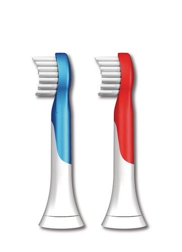 Philips Sonicare For Kids HX6032/62 hambaharjaotsik 2 tk Punane, Sinine