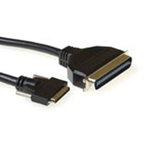 ACT External SCSI connection cable 1.8 m SCSI-kaabel Must 1,8 m
