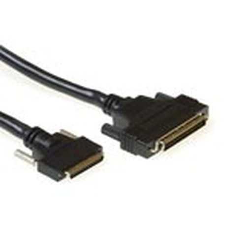 ACT External SCSI connection cable 1.8 m SCSI-kaabel Must 1,8 m