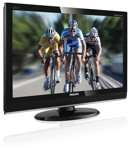 Philips 231T1LSB/00 PC lamekuvar 58,4 cm (23) 1920 x 1080 pikslit Full HD Must