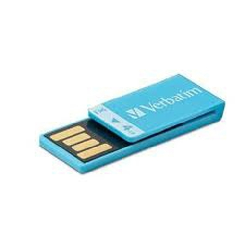 Verbatim 4GB Clip-it USB-välkmälu USB tüüp A 2.0 Sinine