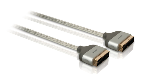 Philips SWV3602H/10 SCART-kaabel 1,5 m SCART (21-pin) Valge