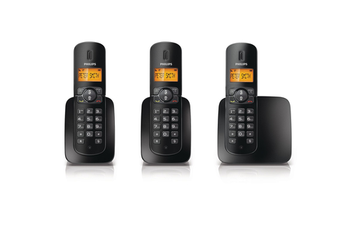 Philips BeNear CD1803B/38 telefon Helistaja ID Must