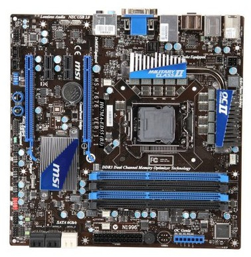 MSI H67MA-ED55 (B3) LGA 1155 (Socket H2) Mikro ATX