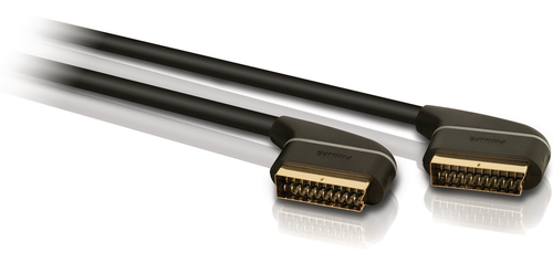 Philips SWV7541H/10 SCART-kaabel 1,5 m SCART (21-pin) Must