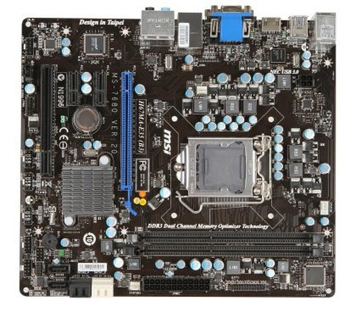 MSI H67MA-E35 (B3) LGA 1155 (Socket H2) Mikro ATX