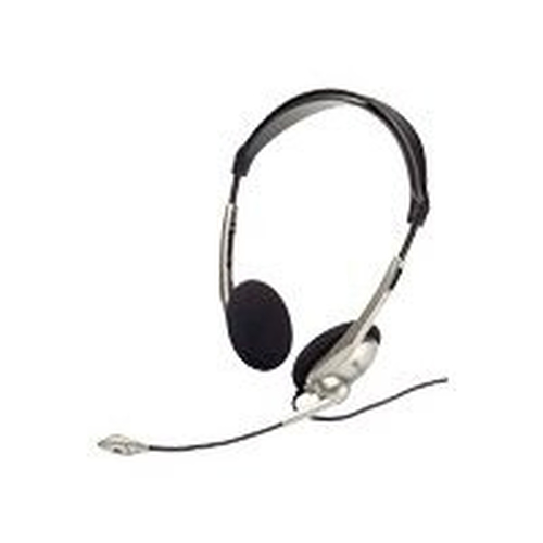 Fujitsu Headset GN 5000 Laisvų rankų įranga Vielinis Juoda, Sidabras