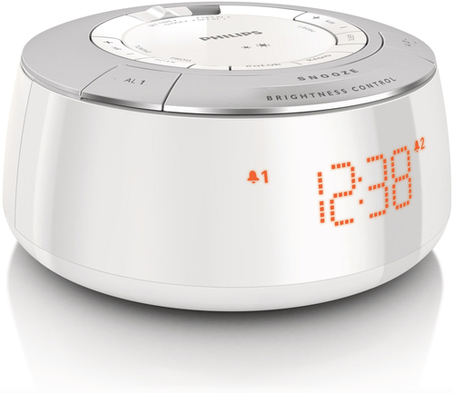 Philips AJ5000/12 raadio Kell Digitaalne Hõbe, Valge