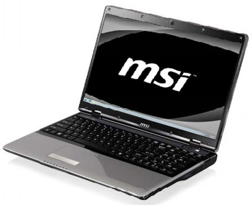 MSI Classic CX620-i3843W7P, 15.6", Core i3-380M, 4 GB RAM, 320 GB HDD, Radeon HD 5470