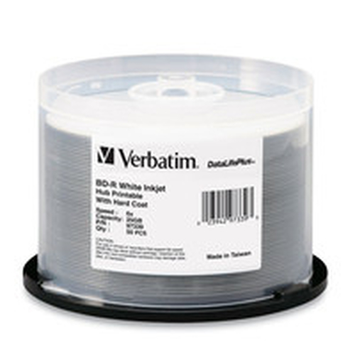 BD-R 25GB 16X WHITE INKJET PRINT 50PK