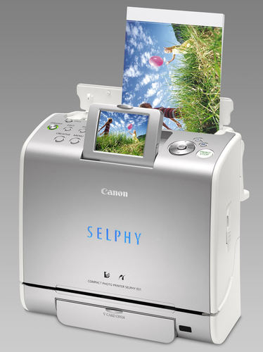 Specs Canon SELPHY ES1 photo printer Dye-sublimation 300 x 600 DPI