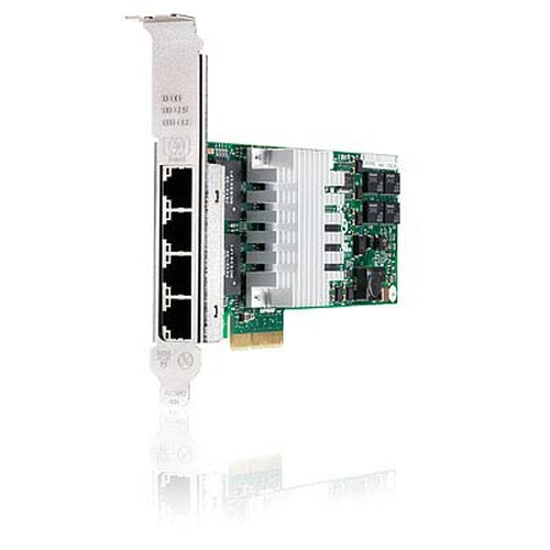 435508-B21 HPE NC364T - Adaptador de red - PCIe x4 perfil bajo - Gigabit Ethernet x 4 - para ProLiant DL360 G7 DL370 G6 DL380 G6 DL385 G6 DL580 G5 ML370 G6 SL160s G6