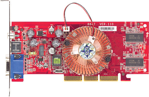 MSI GF4 MX440SE-T PCI GDDR