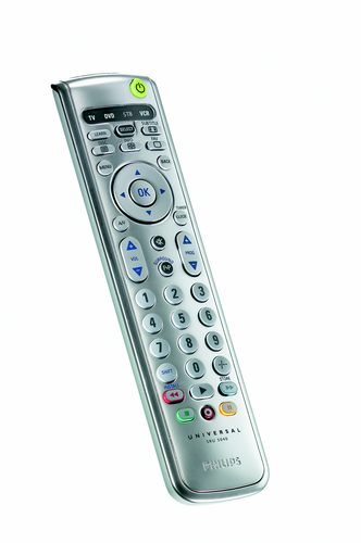 Philips SRU5040/05 mando a distancia IR inalámbrico DVD/Blu-ray, SAT, TV, VCR Botones 0