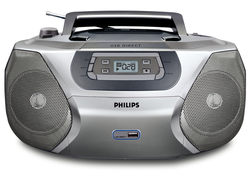 Philips AZ1816/55 garso kolonėlių komplektas namams 2 W Sidabras