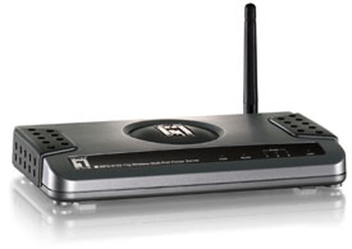 LevelOne Wireless Printer Server w/ Multi-Port prindiserver Juhtmevaba LAN