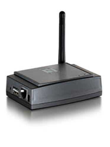LevelOne 11g Wireless USB-Port Printer Server prindiserver Juhtmevaba LAN