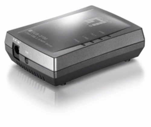 LevelOne 1-Port USB 2.0 MFP Server prindiserver Etherneti LAN
