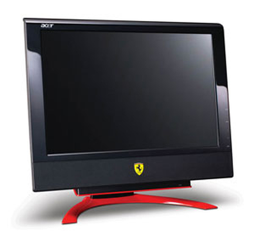 ET.L380B.063 Acer Ferrari F-20 - Monitor LCD - 20 - 1680 x 1050 - 300 cd/m² - 8001 - 8 ms - DVI-D VGA - altavoces - rojo negro brillante