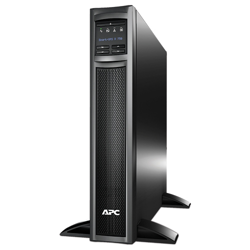 SMX750 APC Smart-UPS X 750 Rack/Tower LCD - UPS montaje en bastidor - CA 120 V - 600 vatios - 750 VA - RS-232 USB - conectores de salida 8 - 2U - negro - no se vende en CO VT y WA - para P/N AR4024SPX429 AR4024SPX431 AR4024SPX432 NBWL0356A SCL500RM1UNC SMTL750RM2UC