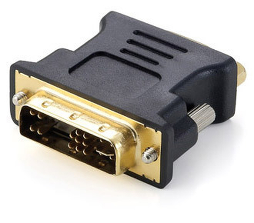 Equip Blister DVI/ VGA Adapter HDB15 Melns