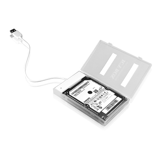 ICY BOX IB-AC603U3 Transparent 2.5 USB