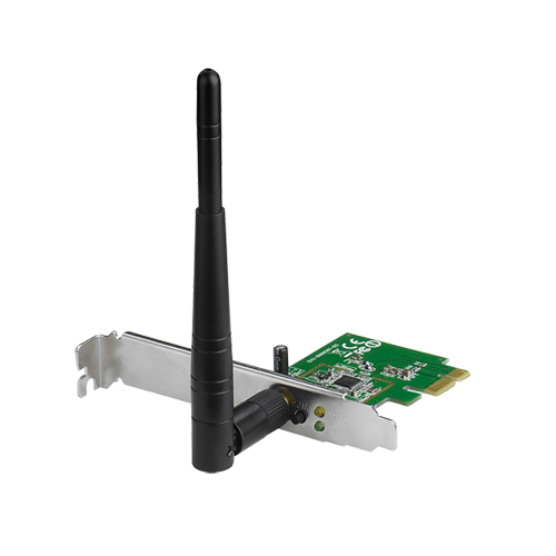 Asus PCE-N10 IEEE 802.11n - Adaptador de Wi-Fi para computadora de escritorio - PCE-N10