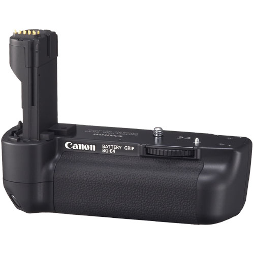 Canon BG-E4 Skaitmeninio fotoaparato akumuliatoriaus laikiklis Juoda