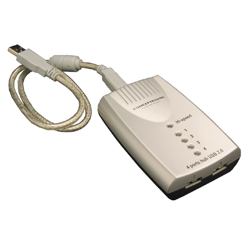 Conceptronic USB Hub with 4 USB 2.0 ports