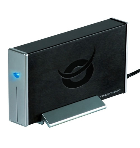 Conceptronic USB 2.0 Hard Disk Box 3.5 Melns 3.5