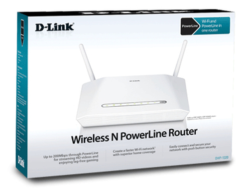 D-Link DHP-1320 juhtmevaba ruuter Kiire Ethernet Valge