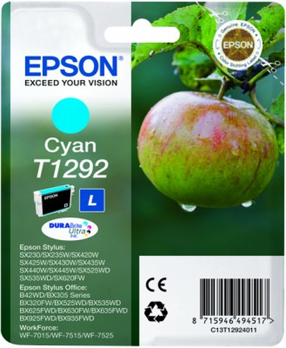 Original Epson T1292 High Capacity Cyan Ink Cartridge - image 2