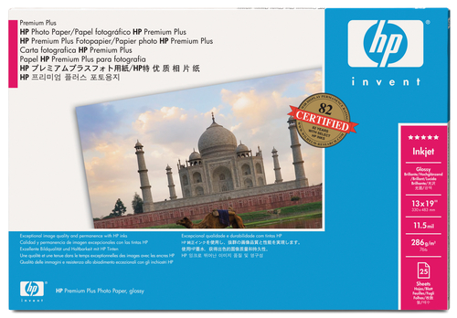 Original HP Glossy Photo Paper (A3+) 25sh - image 1