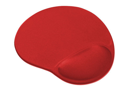 Trust Bigfoot Gel Mouse Pad Raudona