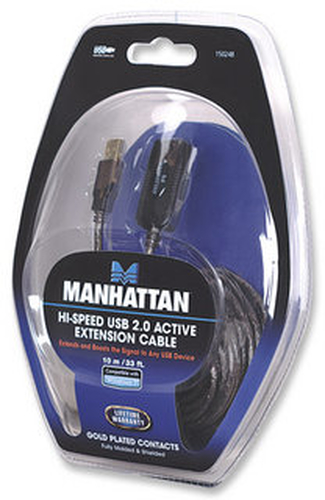 USB-Repeater USB 2.0 A -> A 10m Black, afbeelding 5