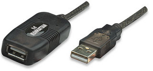 USB-Repeater USB 2.0 A -> A 10m Black, afbeelding 4