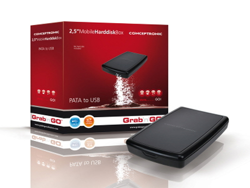 Conceptronic CHD2ULB Melns 2.5 USB barošana