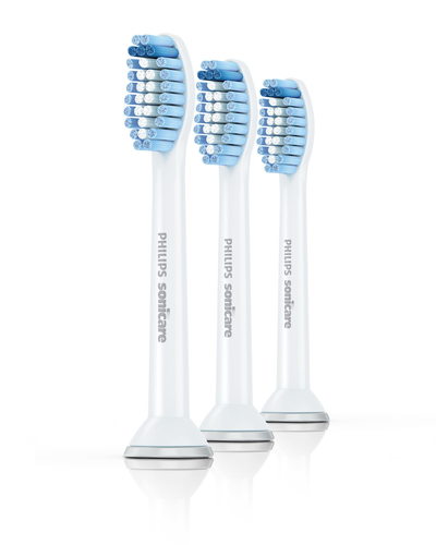 Philips Sonicare Sensitive HX6053/66 hambaharjaotsik 3 tk Valge