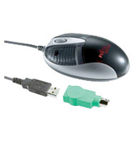 Fujitsu Mouse Touchbird Optical MB 3Btn USB PS2 hiir USB Type-A + PS/2 Optiline 400 DPI