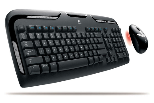 967561-0403 Logitech Cordless Desktop EX 110 - Juego de teclado y ratón - inalámbrico - RF - EE UU