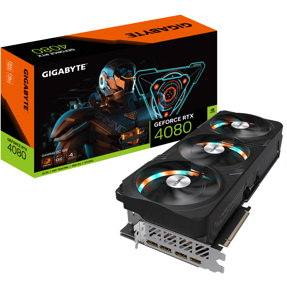 Gigabyte GeForce RTX 4080 16GB GAMING OC NVIDIA GDDR6X [GRADO CC]