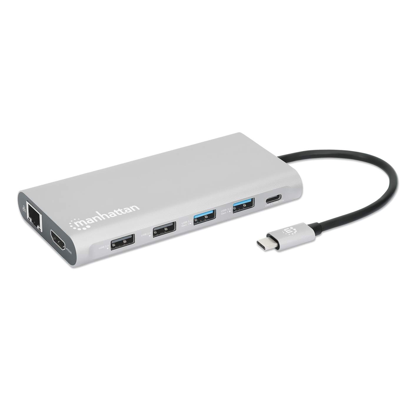 Manhattan 130660 dokovací stanice/replikátor portů Kabel USB 3.2