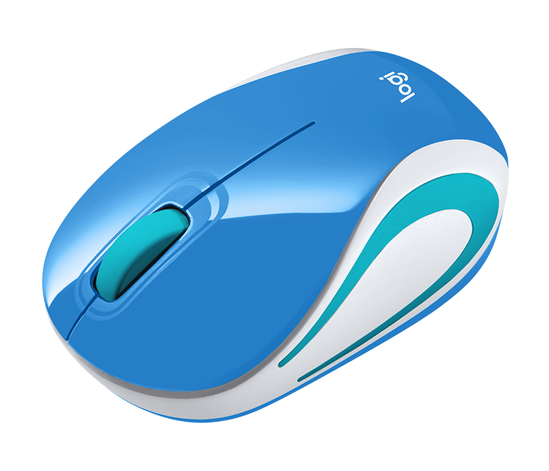 Product datasheet Logitech M187 mouse Ambidextrous RF Wireless Optical 1000  DPI Mice (910-002733)