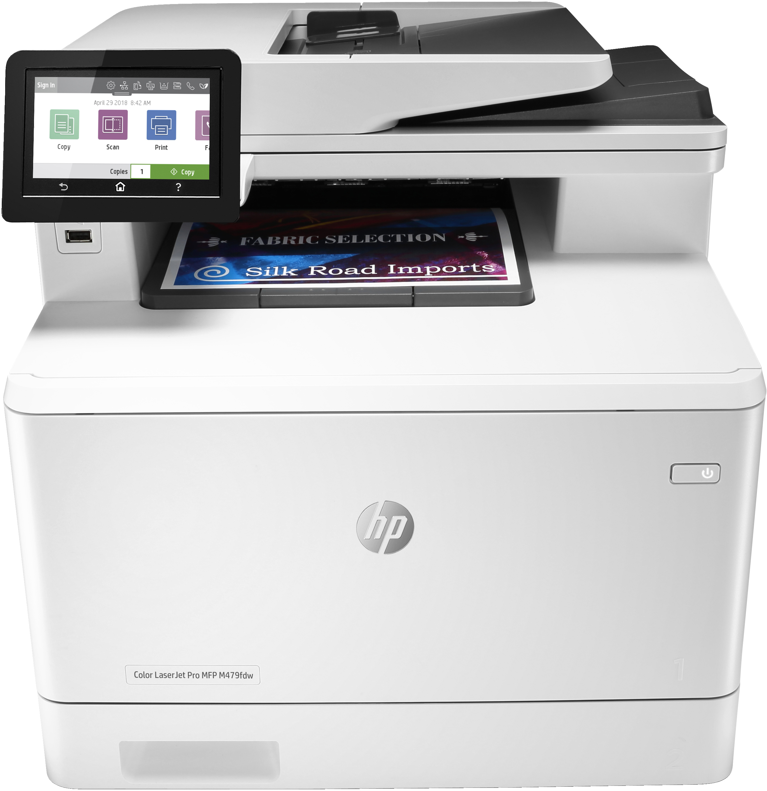 HP Color LaserJet Pro MFP M479fdw, Color, Printeris priekš