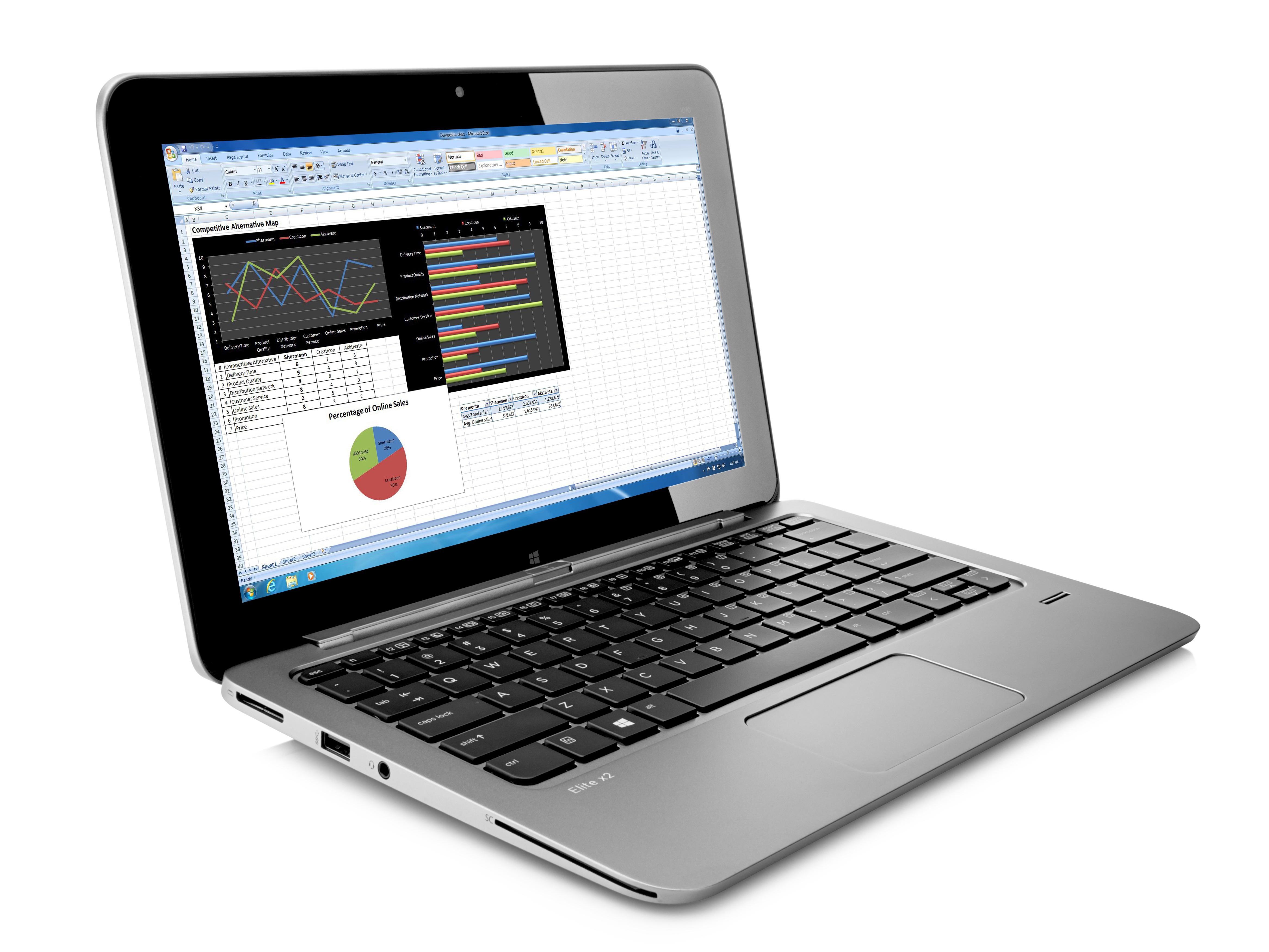 惠普elite x2 1011 g1 银色 混合型(平板笔记本电脑二合一) 29.