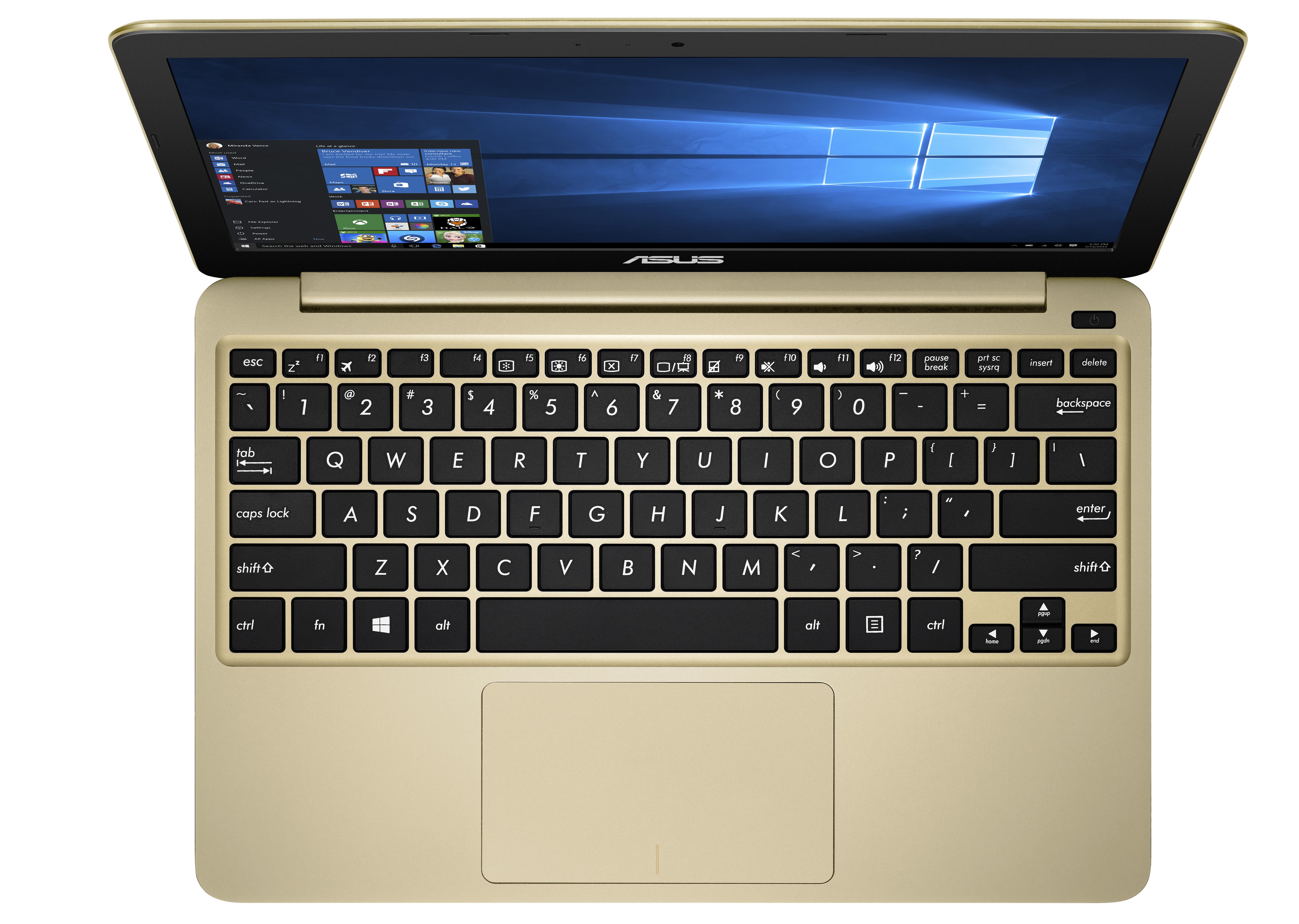 アパレル通販サイトランキング Specs cm 29.5 Laptop Z3735F Atom® Intel X205TA EeeBook ASUS Windowsノート本体