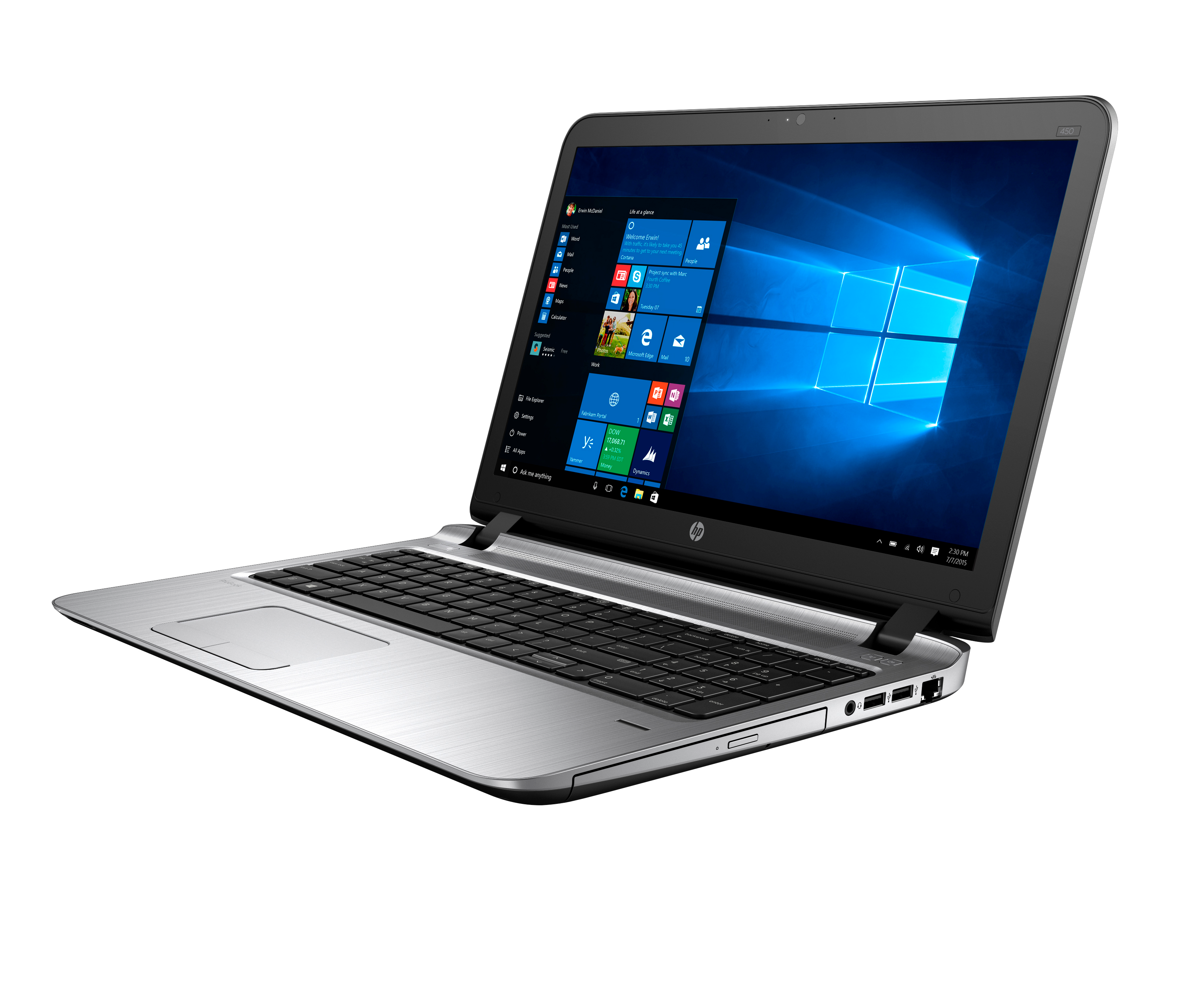 Specs HP ProBook 450 G3 Intel® Core™ i5 i5-6200U Laptop 39.6