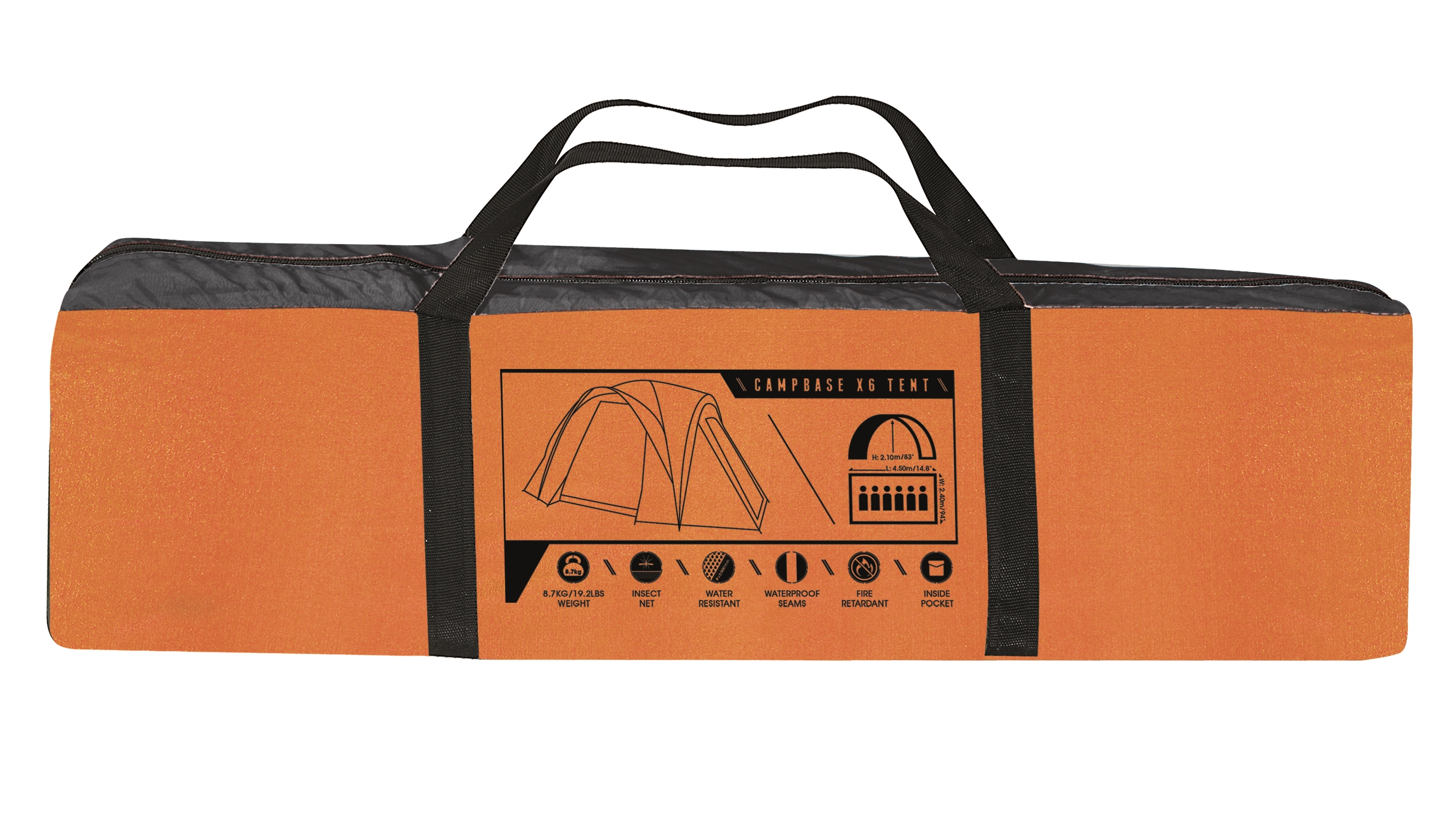 Specs Bestway Pavillo Campbase X6 Tent Dome 6 persons Specs Bestway Pavillo Campbase X6 Tent Dome 6 persons
