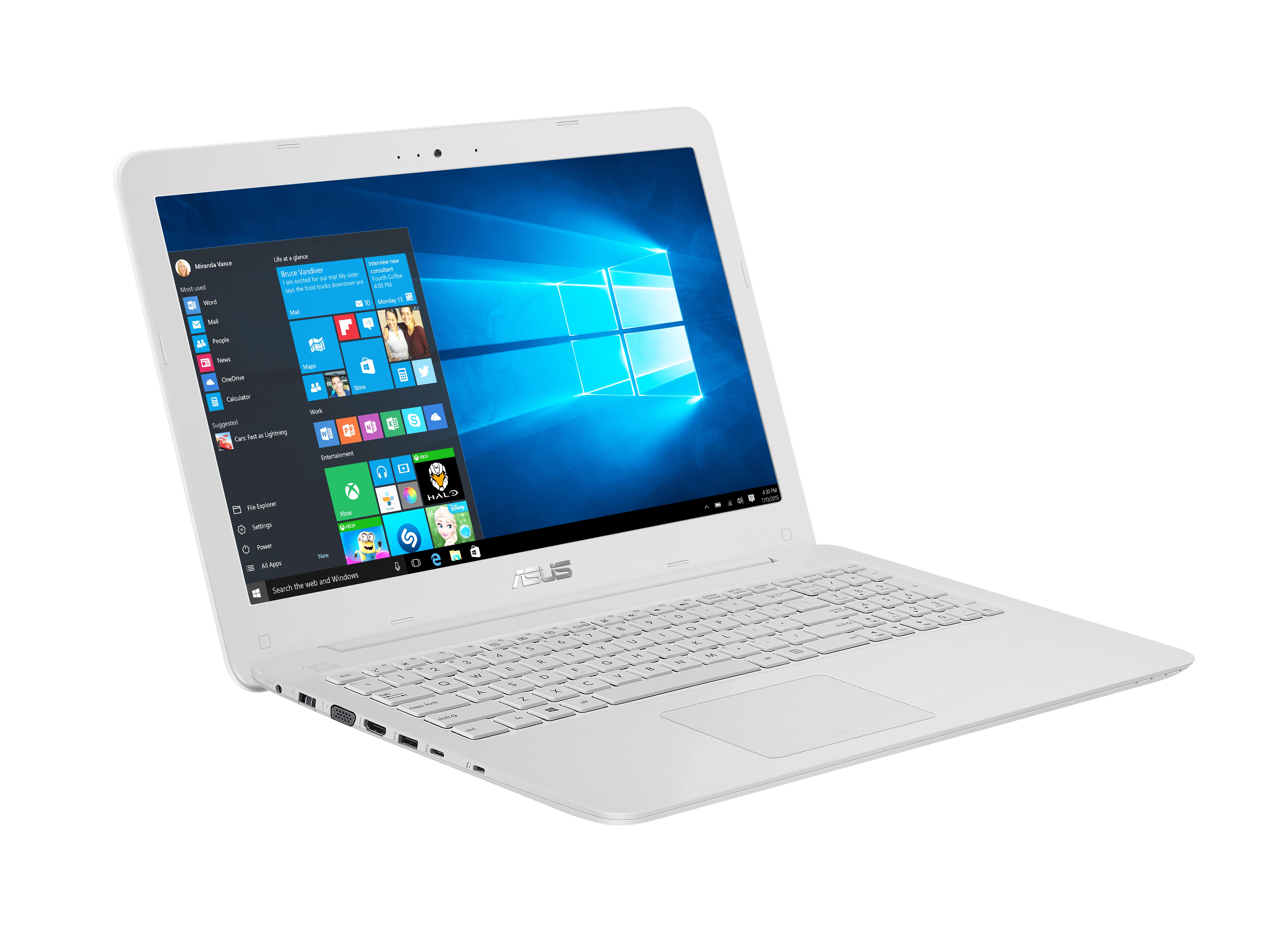 Specs ASUS Vivobook X556UR-0053G6200U laptop Intel® Core™ i5 i5