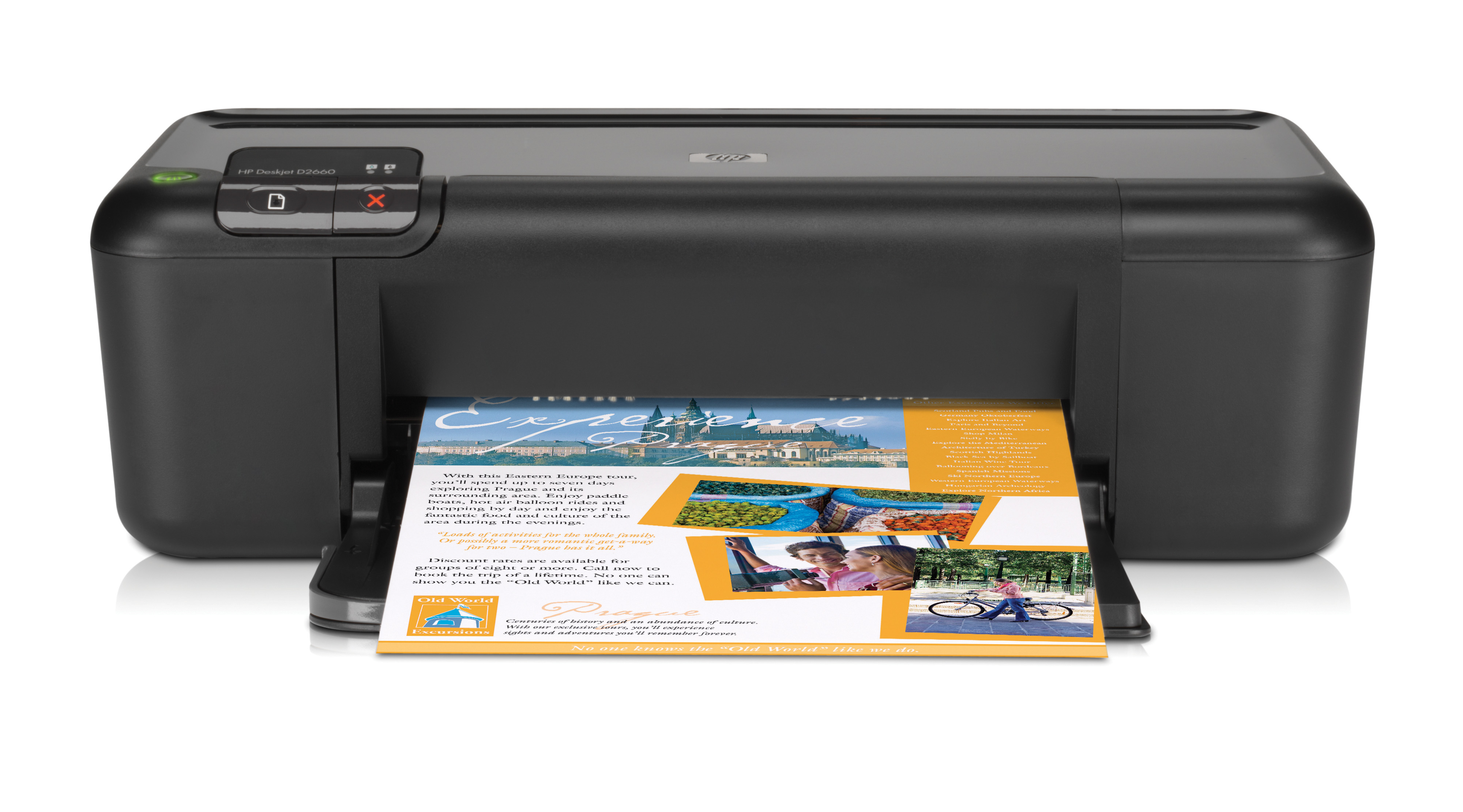 Datos del producto HP Deskjet D2660 Printer impresora de inyección de